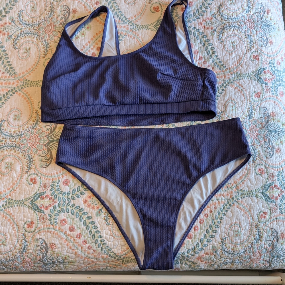 Blue Bikini Set